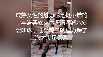 成熟女性的魅力也是挺不错的，丰满柔软肉体逼逼湿润水多会叫床，性奋鸡巴硬猛力操了三次才满足累趴了