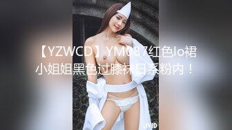 【YZWCD】YM087红色lo裙小姐姐黑色过膝袜日系粉内！